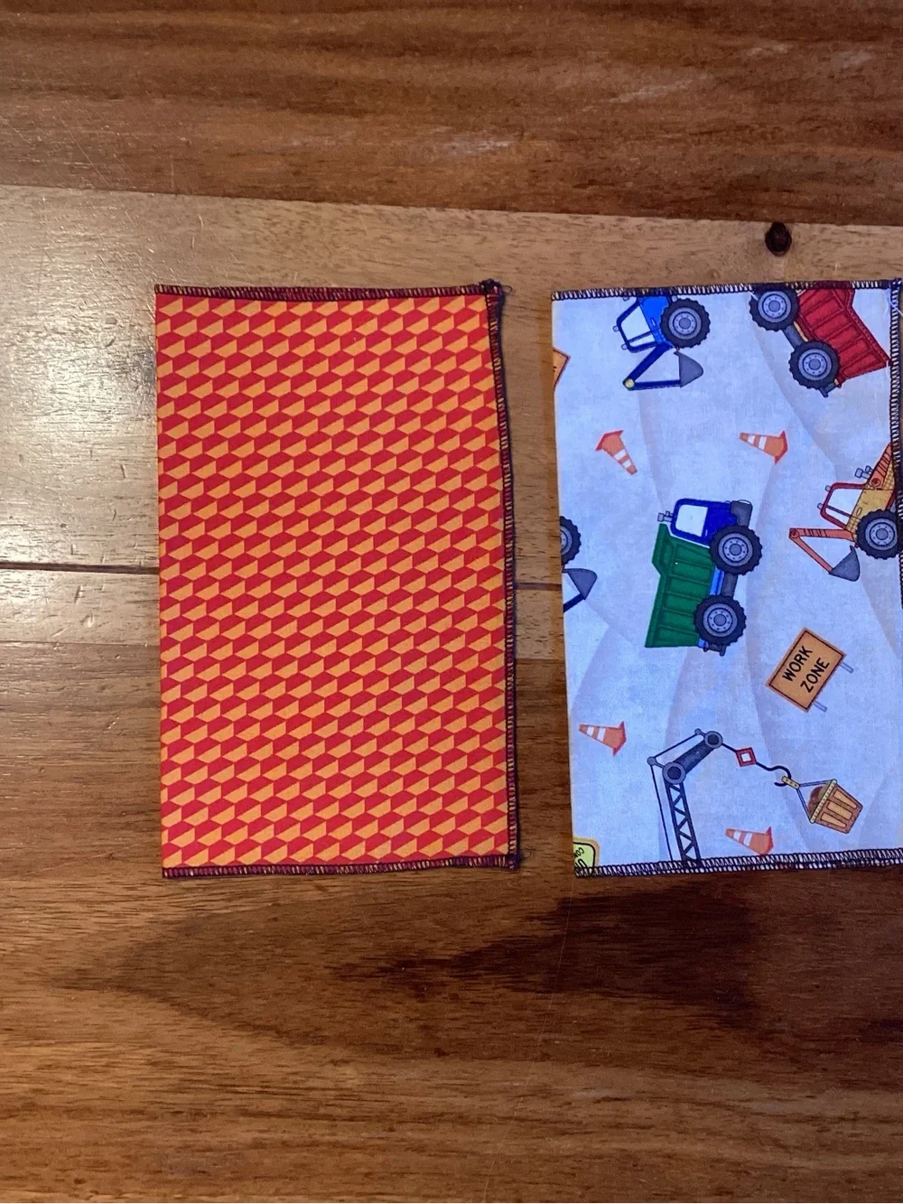 Kids Construction Vehicle Placemat and Napkin Set